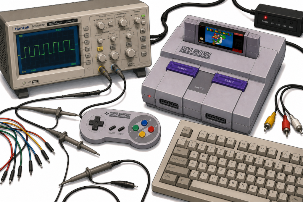 image from Having fun with the SNES