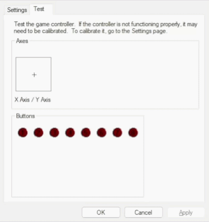 Yes, it was supposed to be down, but the adapter I made (!) has a software bug where down and up are reversed. Oopsie!
